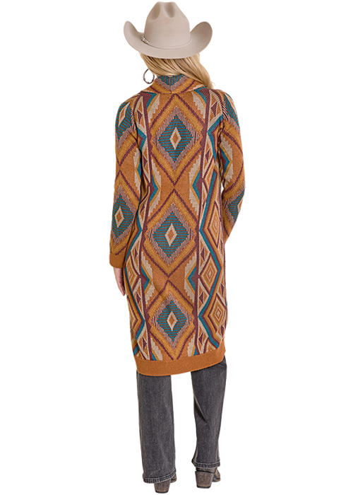 Rock & Roll Aztec Duster Beige