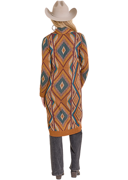 Rock & Roll Aztec Duster Beige