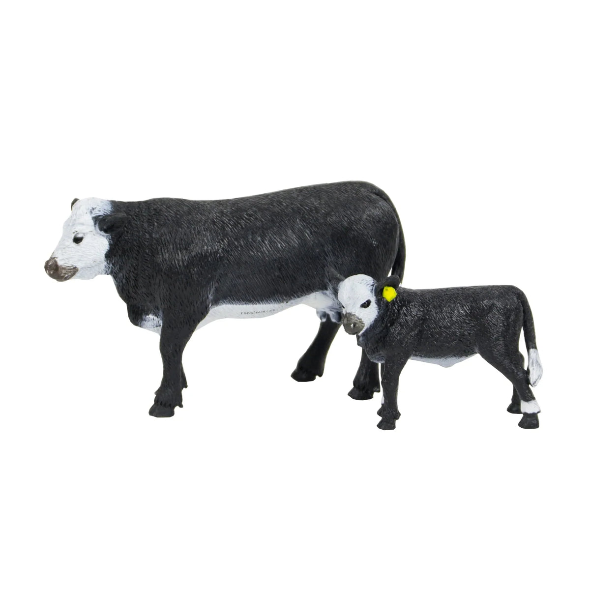 Big Country Toys Black Baldy Cow And Calf