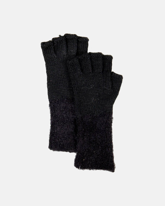 Simply Natural Fingerless Boucle Gloves