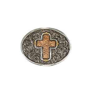 Crumrine Rose Gold Cross Buckle