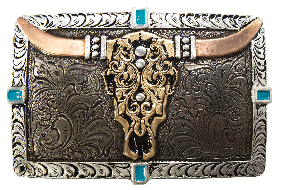 Crumrine Cowskull Buckle