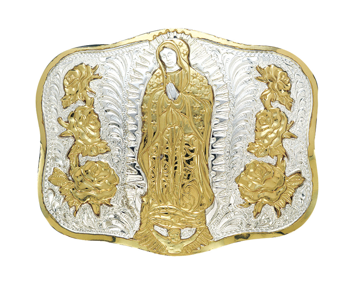 Crumrine Virgin Mary Belt Buckle