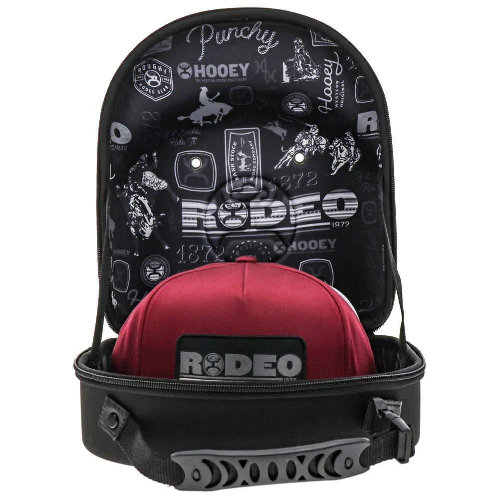 Hooey Cap Carrier Black 5pc