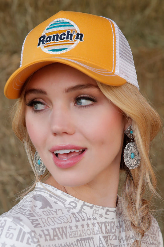 Cinch Ranch'n Hat Yellow