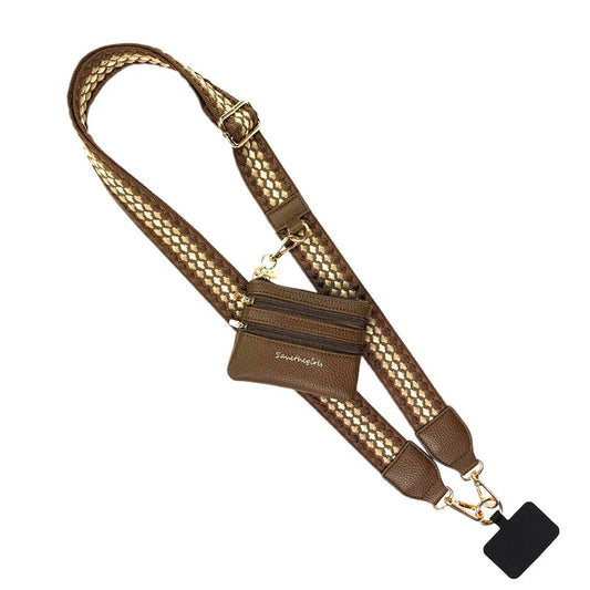 Save The Girls Clip & Go Strap Pouch Fun Dot