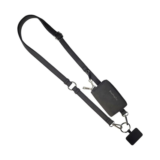 Save The Girls Clip & Go With Pouch Brushed Vegan Leather