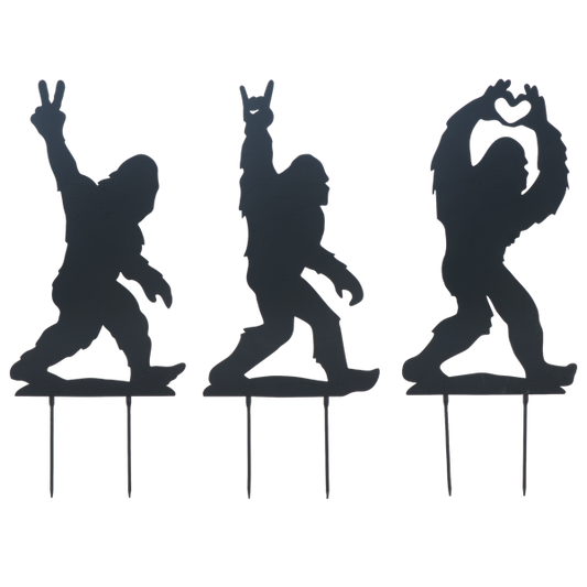 Ganz Bigfoot Garden Stake Laser Cut Sign