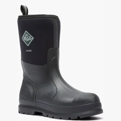 Muck Mens Chore Classic Mid Black
