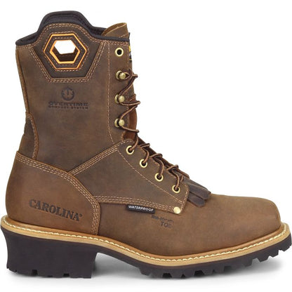 Carolina Coppice Square Toe Logger Composite Toe Waterproof EH