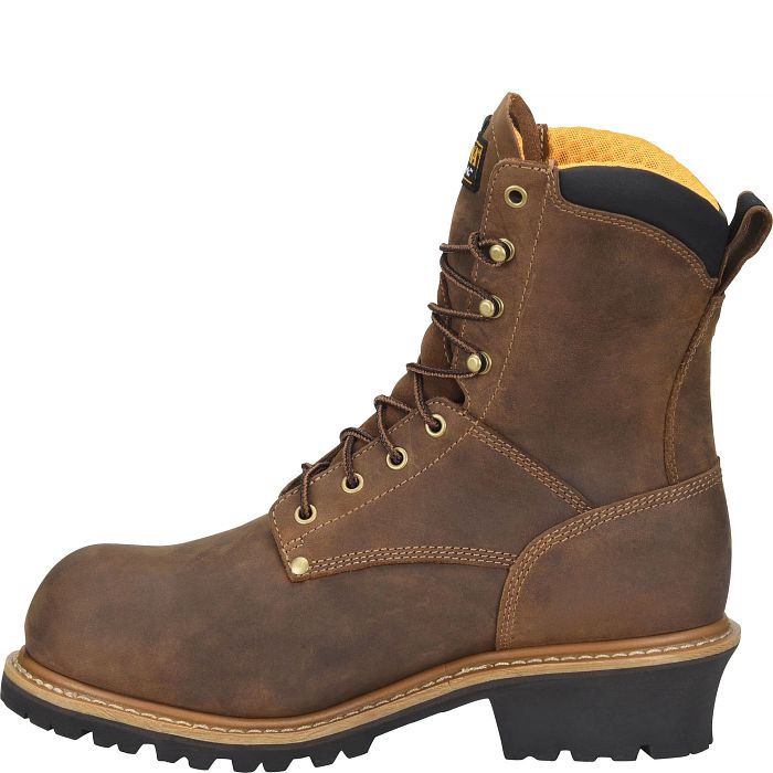 Carolina Poplar Logger 8" Composite Toe Waterproof EH Insulated