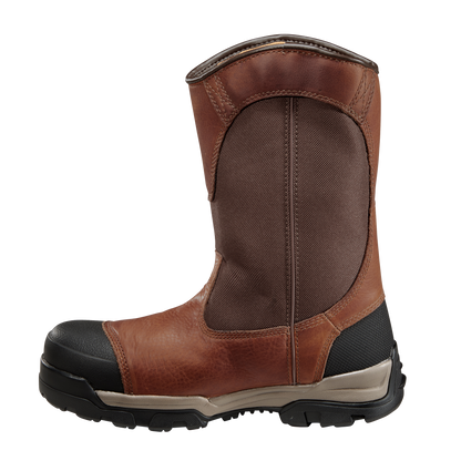 Carhartt Ground Force 10" Pull On Wellington Brown Oil Tanned Composite Toe Waterproof EH