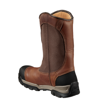 Carhartt Ground Force 10" Pull On Wellington Brown Oil Tanned Composite Toe Waterproof EH