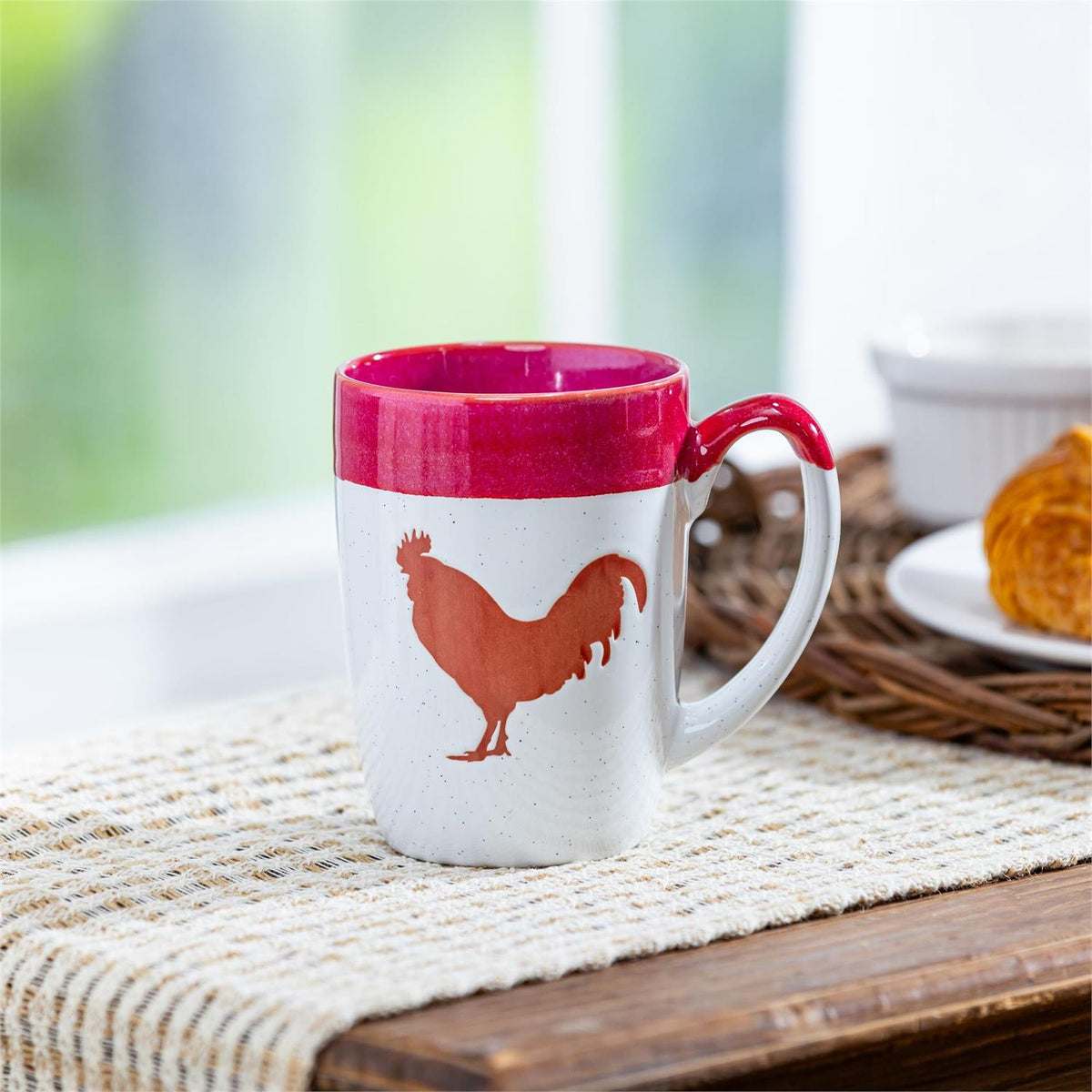Evergreen Petal & Plow Ceramic Coffee Cup Artisanal Farm