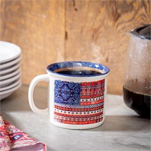Evergreen Americana BOHO Camping Cup