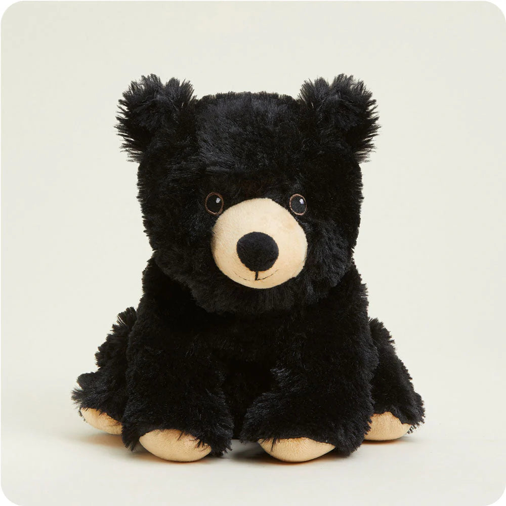Warmies Microwaveable Plush Black Bear