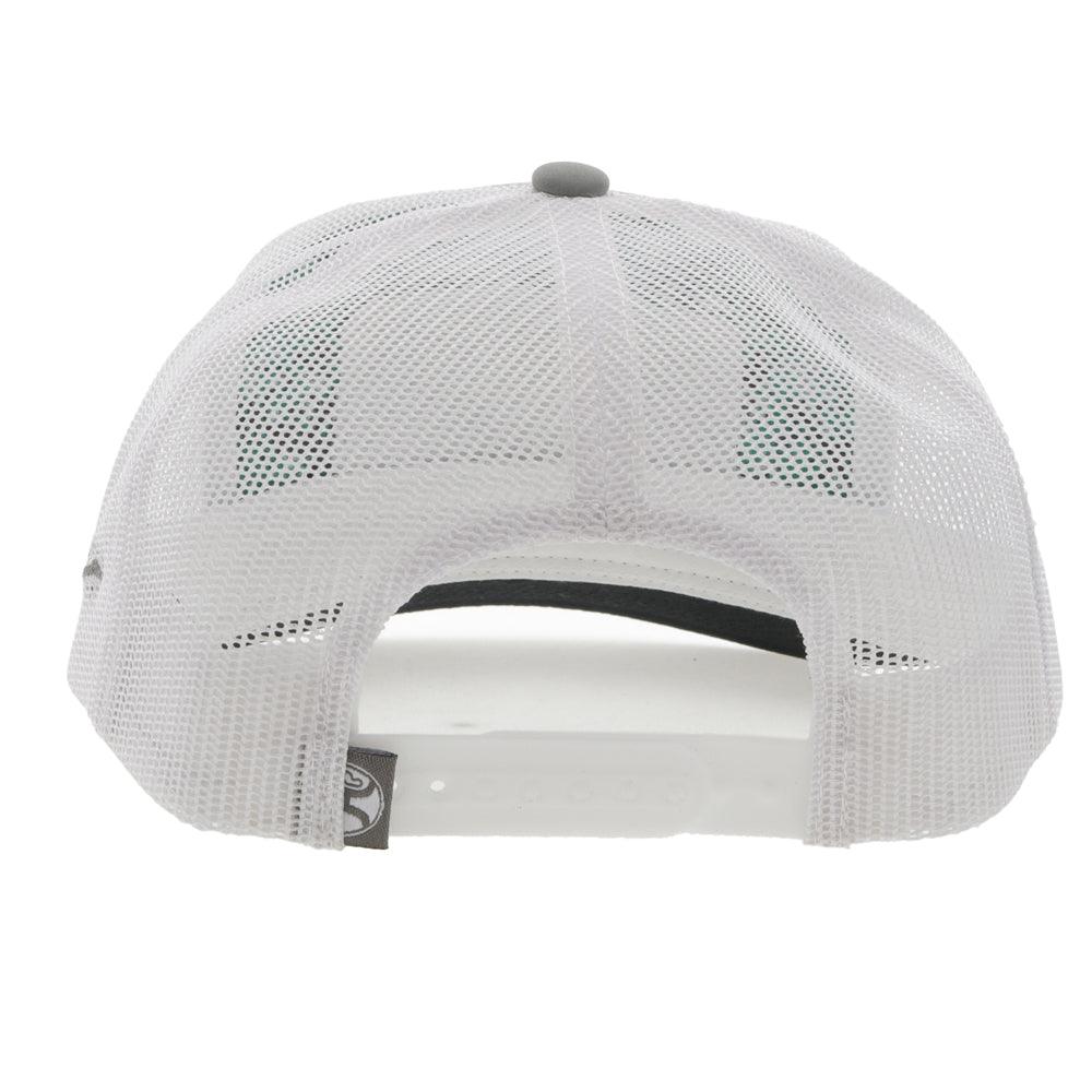Hooey Cactus Ropes Turquoise Patch Grey/White