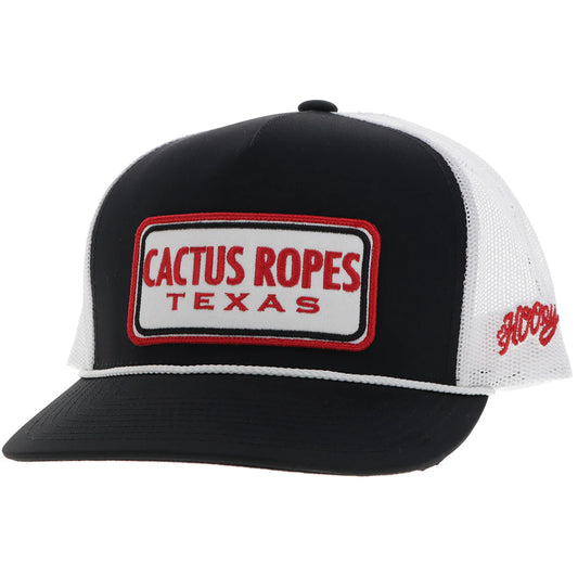 Hooey Cactus Ropes Black/Red/White