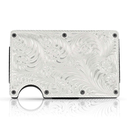 Montana Silver Scrolling Credit Card Case
