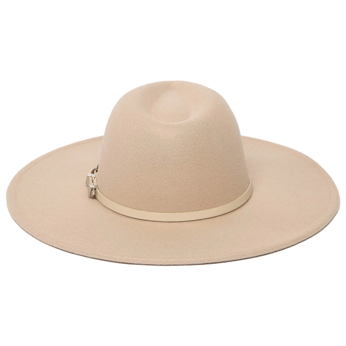 San Diego Beverly Pinch Crown Fedora with Western Buckle
