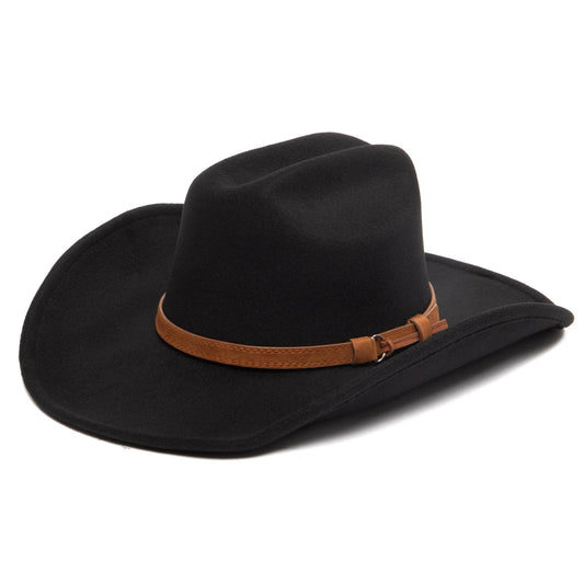 San Diego Cattleman's Crease Faux Felt Cowboy Hat