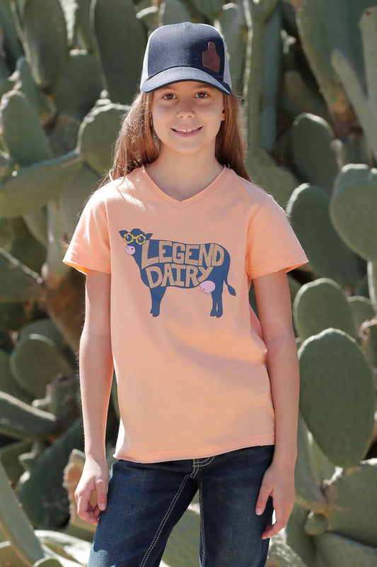 Cinch Legend Dairy Tee Orange