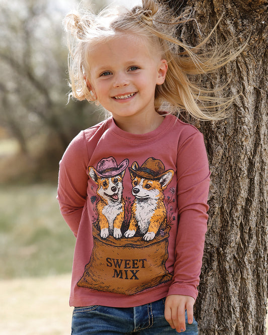 Cruel Girl Sweet Mix Toddlers T-Shirt Pink