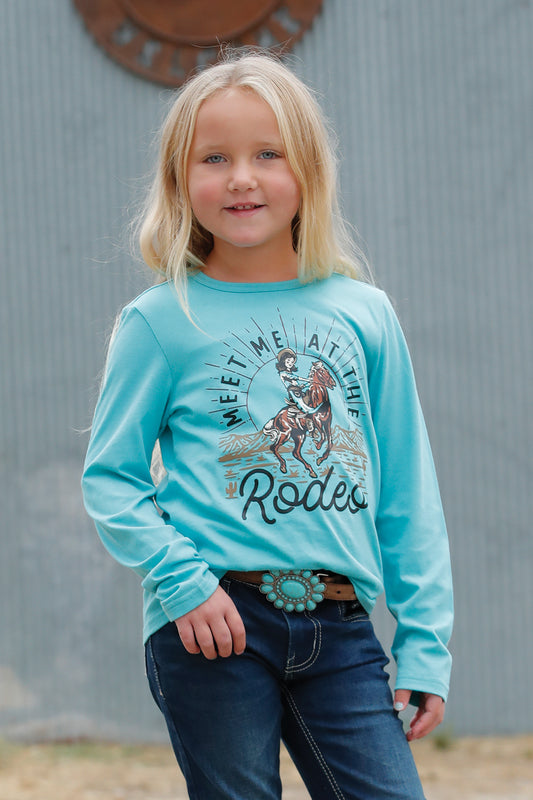 Cinch Meet Me at the Rodeo Long Sleeve T-Shirt