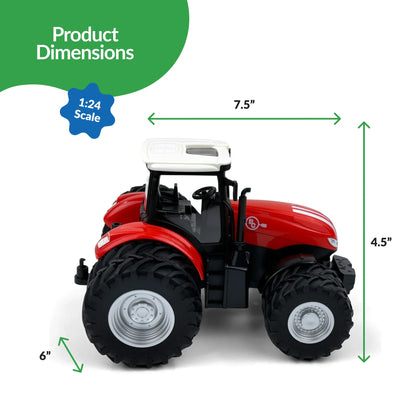 Big Country Toys Red Tractor