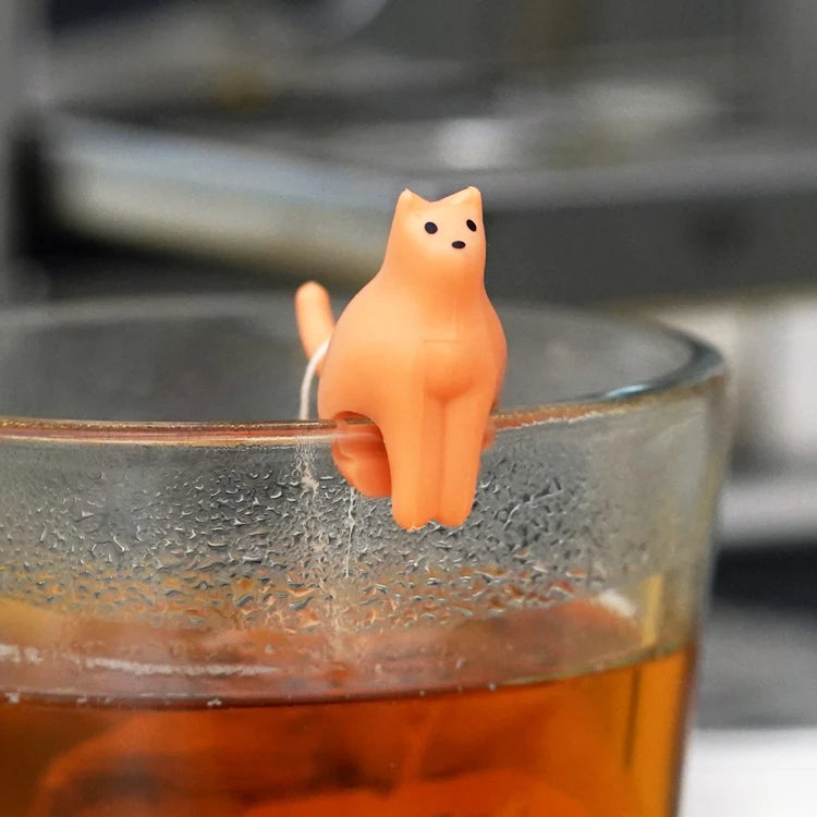 Kikkerland Cat Tea Bag Holders