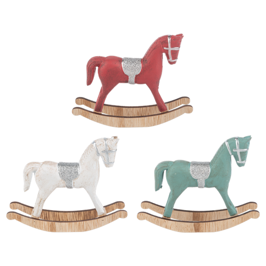 Rocking Horse Figurine