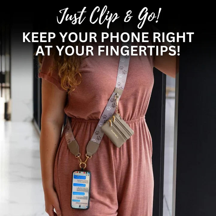 Save The Girls Clip & Go Crossbody Fun Patterns