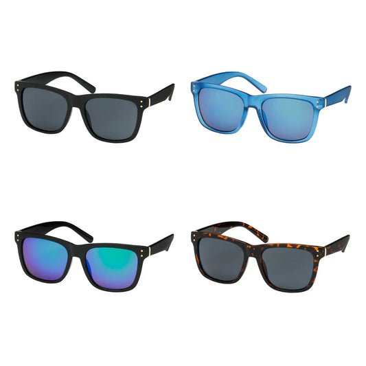 Blue Gem Square with Pins Sunglasses
