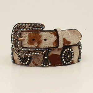 Angel Ranch Hair On Rhinestone Belt