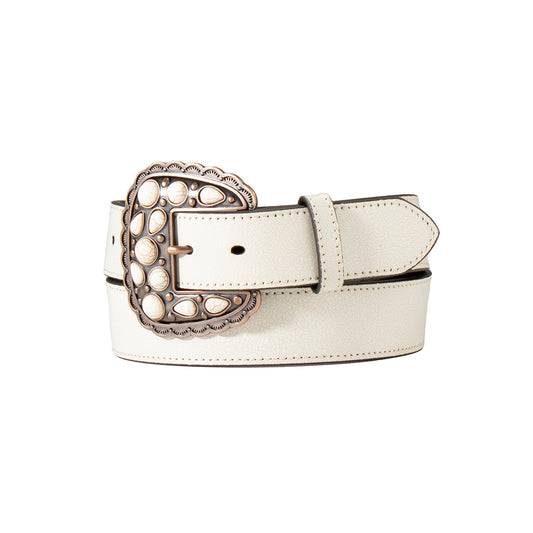 3D White Stones/Cracked White Belt