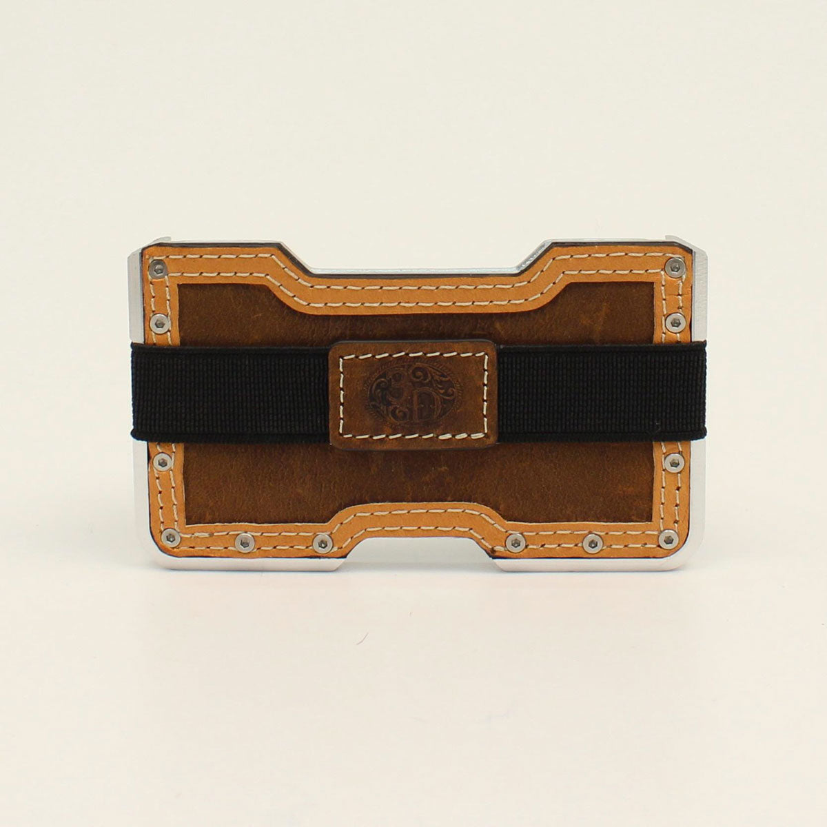 3D Smart Wallet Leather Aluminum Alloy