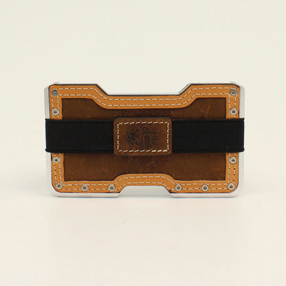 3D Smart Wallet Leather Aluminum Alloy