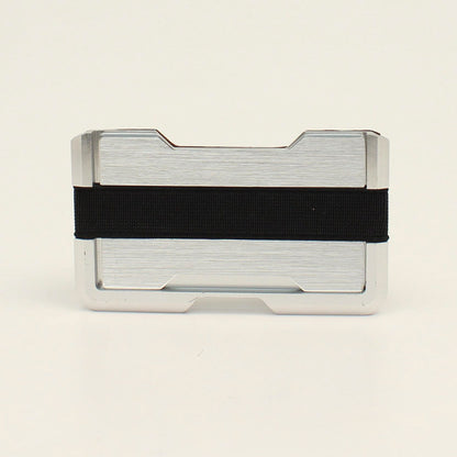 3D Smart Wallet Leather Aluminum Alloy
