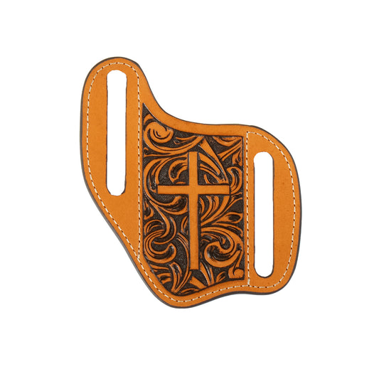 3D Embossed Cross Knife Sheath