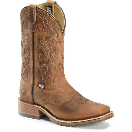 Double H Folklore Oak Square Toe