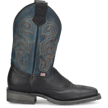 Double H Nolen Black Bison / Oceanic Blue