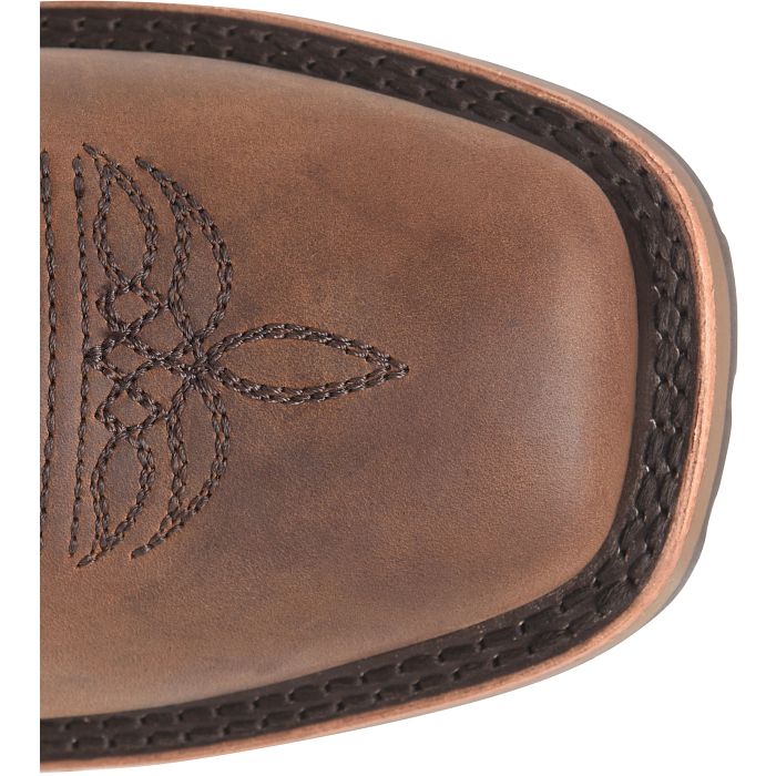 Double H Stockman Brown/Skull