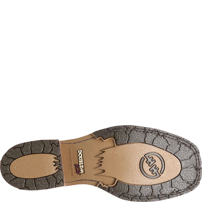 Double H Stockman Brown/Skull