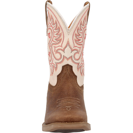 Durango Kids Shyloh Western Boot Brown/Cream