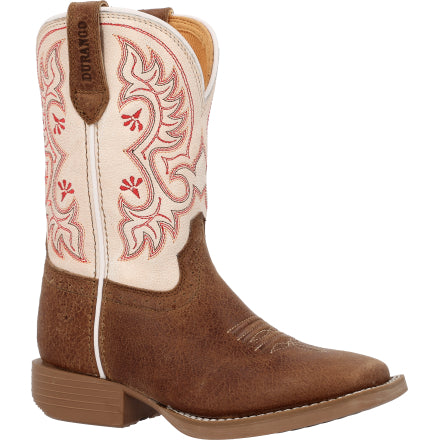 Durango Kids Shyloh Western Boot Brown/Cream