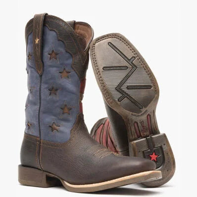 Durango Rebel Pro Vintage Flag Western Boot