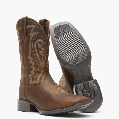 Durango Westward Prairie Brown Square Toe