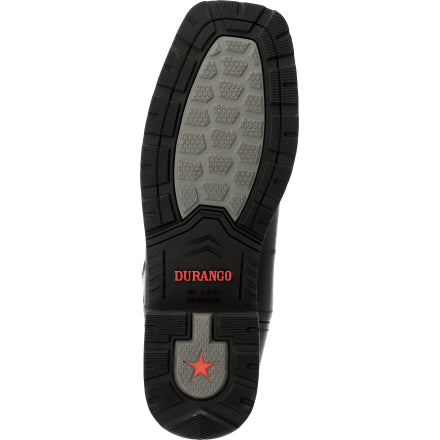 Durango Workhorse 11" Black Square Composite Toe Waterproof EH