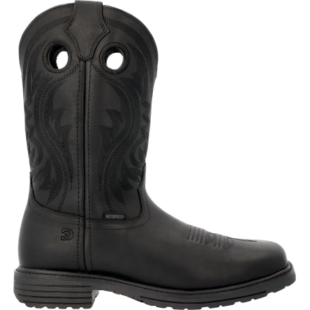 Durango Workhorse 11" Black Square Composite Toe Waterproof EH