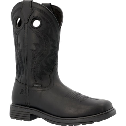 Durango Workhorse 11" Black Square Composite Toe Waterproof EH